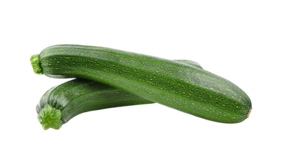  zucchini isolated on transparent png