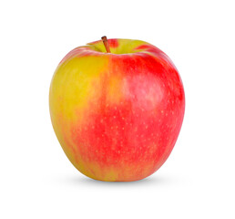Fresh apple isolated on transparent background (.PNG)
