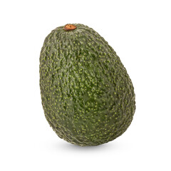 Fresh avocado isolated on transparent background (.PNG)