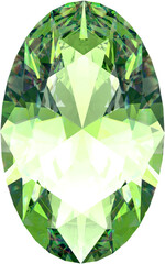 green topaz gemstone and Green crystal Jewelry gems easy to use