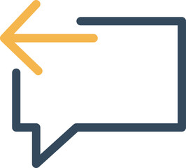 Previous Message Vector Icon
