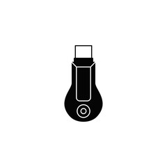 HDMI cast icon in black flat glyph, filled style isolated on white background