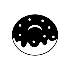 Doughnut icon vector design templates