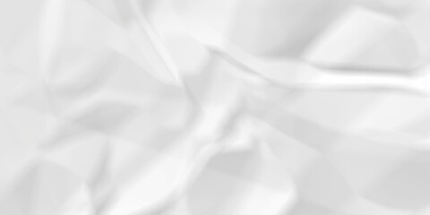 Obraz premium White paper crumpled texture. white fabric textured crumpled white paper background. panorama white paper texture background, crumpled pattern texture backgrund.