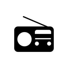 Radio icon vector design templates