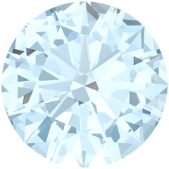 Naklejka na ściany i meble Easy to use popular diamonds popular jewelry, PNG format