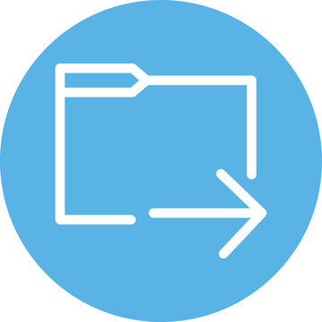 Next Folder Vector Icon
