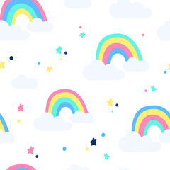 cute rainbow pattern