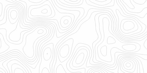 Topographic map. Geographic mountain relief. Abstract lines background. Contour maps. Vector illustration, Topo contour map on white background, Topographic contour lines vector map seamless pattern