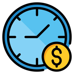 Time Is Money Icon