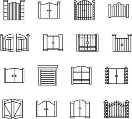 gates icons collection
