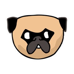 Pug Avatar Icons