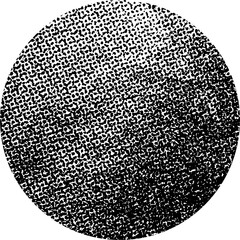 Abstract circular halftone texture