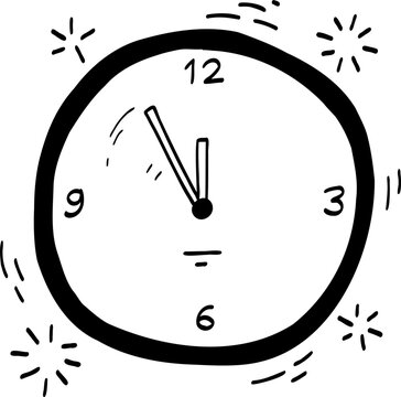 clock illustration.