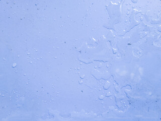 Water drops on the floor