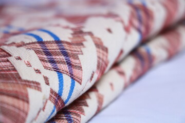 Fototapeta premium Textile factory - Colored carbet