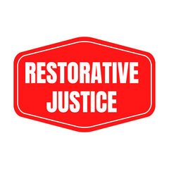 Restorative justice symbol icon