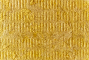 Stone mineral wool, Close up.