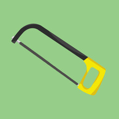 illustration of a saw