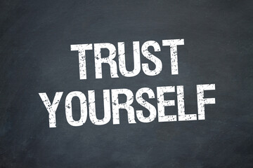 Obraz premium trust yourself