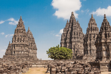 Obraz premium Borobudur Temple is one of the most visited temple in Indonesia.