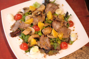 chicken with vegetables
