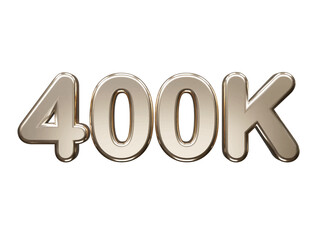 100k follower text effect vector illustration