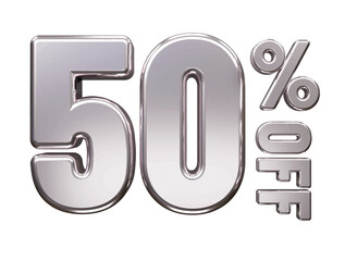 Discount sale percent off text effect vector illustration