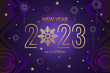 2023 banner background. happy new years theme. happy new years wallpaper. happy new years background