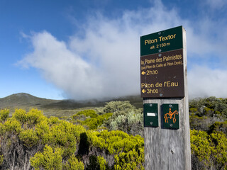 Panneau d'indication Piton Textor