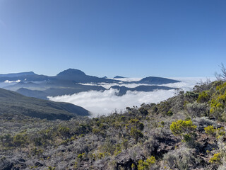Vue Piton des Neiges depuis Piton Textor