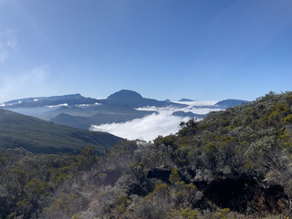 Vue du Piton des Neiges depuis le Piton Textor