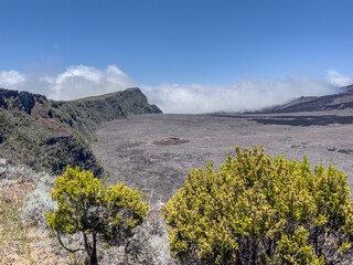 Enclos du volcan à la Réunion