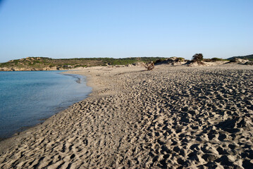 La spiaggia di Rena Maiore