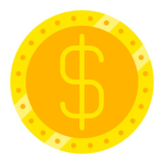 Dollar Flat Icon