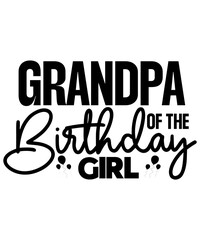 Birthday SVG Bundle, Birthday SVG, Birthday Girl svg, Birthday Shirt SVG, Gift for Birthday svg, Hand-lettered Design, Cut files for Cricut