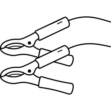 Solar panel battery clamps