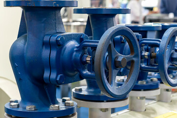 Close up metal globe valve for control flow rate or throttling of air steam liquid fluid etc....
