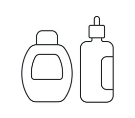 Cosmetic product linear icon