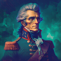 portrait of Andrew Jackson