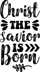 Christ the Savior is Born SVG