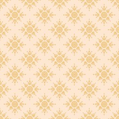 illustration, Ikat printing textile pattern wallpaper, abstract for textile design