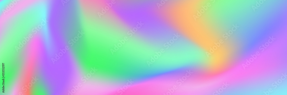 Aufkleber multicolor holographic design for pattern and background.