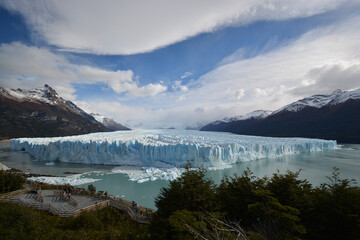 Fototapeta na wymiar Perito Moreno Glacier