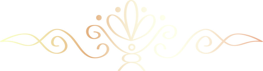 Abstract luxury text divider