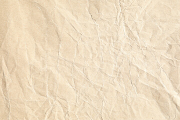 beige crumpled surface paper texture