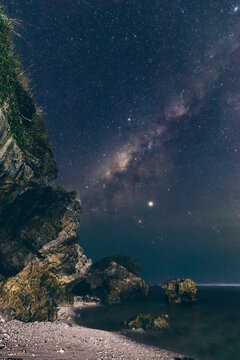 Millky Way at Watukarung Beach; East Java, Indonesia