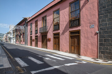Hotel housed by a UNESCO's World Heritage Site building dating back to 1776 on Calle de Nava y Grimon or the Road of the water, La Laguna Gran Hotel, Tenerife, Canary Islands, Spain
