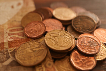 South African rand coins