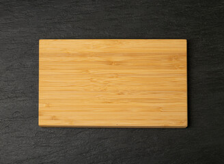 Old Wood Cutting Board Mockup, Vintage Chopping Board Background, Empty Cut Desk Top View